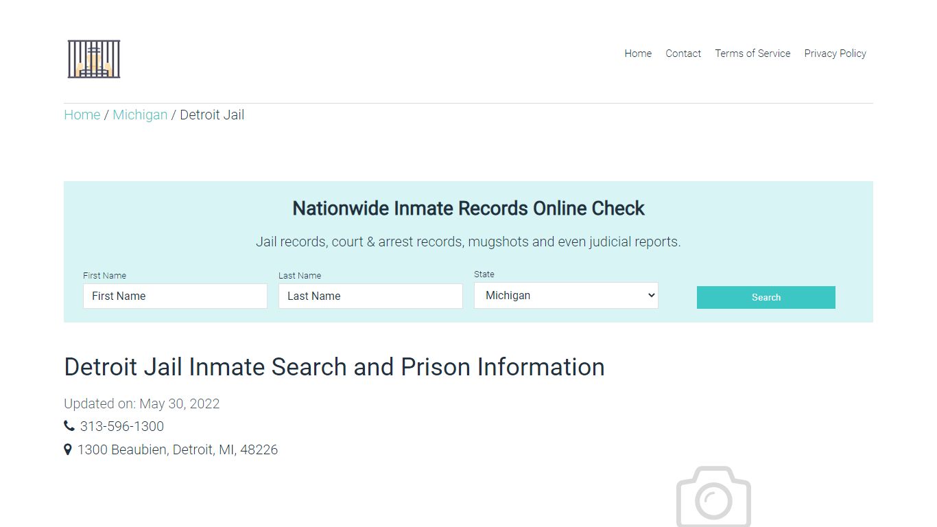 Detroit Jail Inmate Search, Visitation, Phone no ...